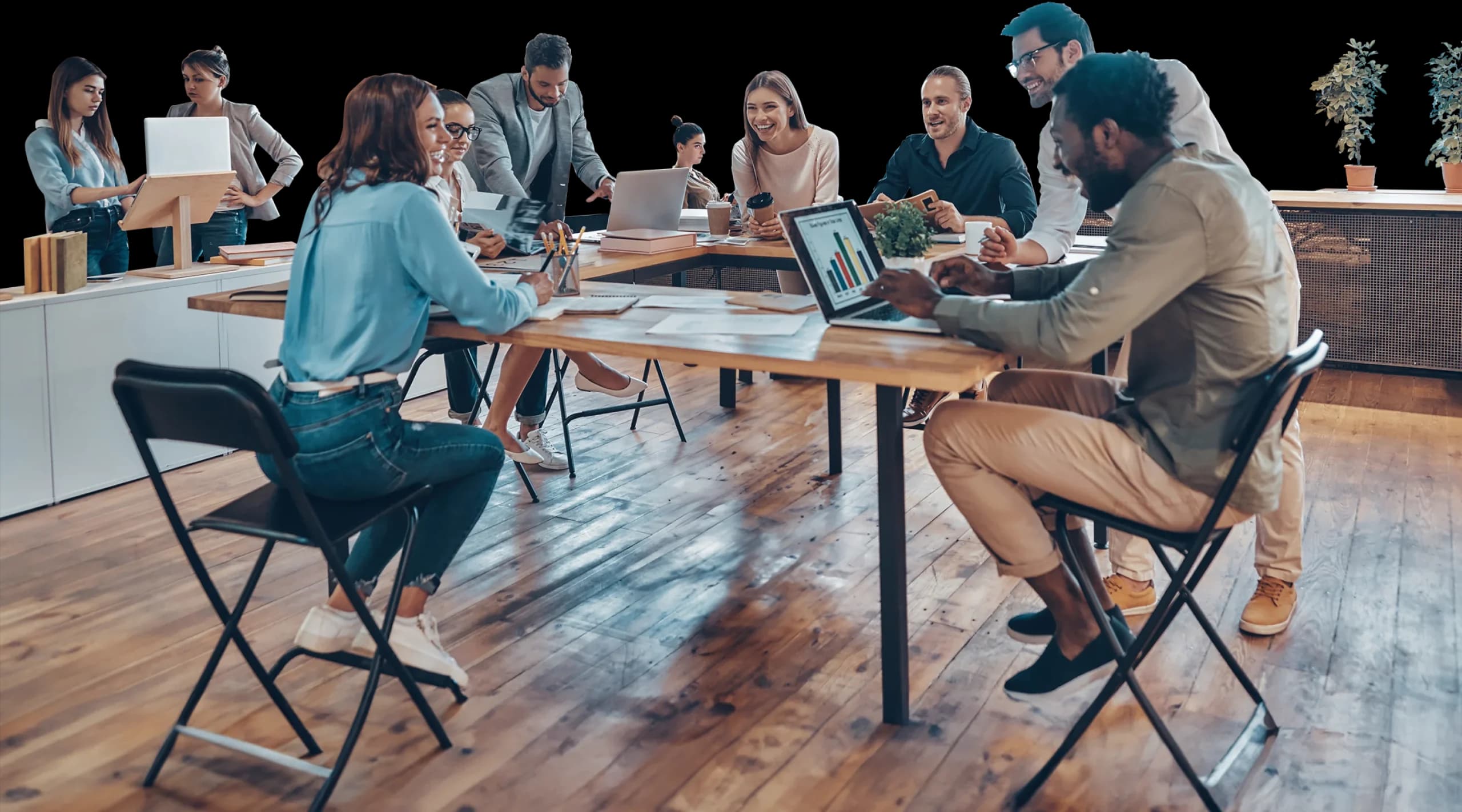 Collaborative workspace at RS Group Advanced Consulting
